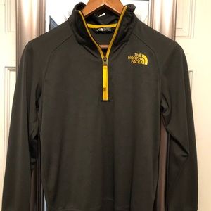 Boys Half Zip long sleeve pullover